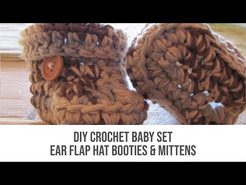 Video Baby Mittens And Hat Set