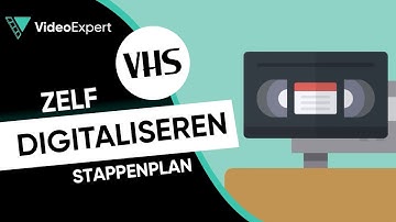 Zelf VHS, S-VHS of VHS-C videobanden digitaliseren | Stappenplan