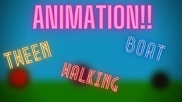 Tween, Boat Sinking, Walking | Animation | Adobe Animate