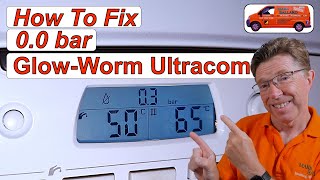 How to fix 0.0 bar Glow-Worm Ultracom 2 CXi. Low Pressure, Boiler Stopped Working