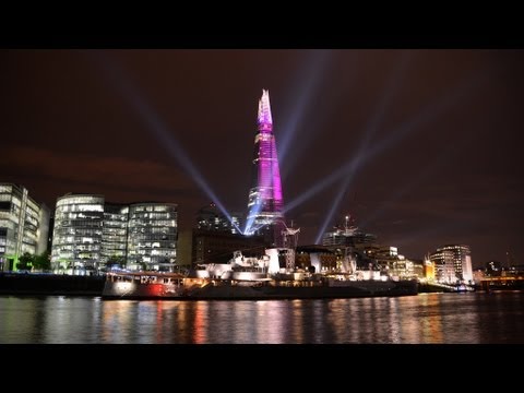 Video: Shard London'dan Görünüm