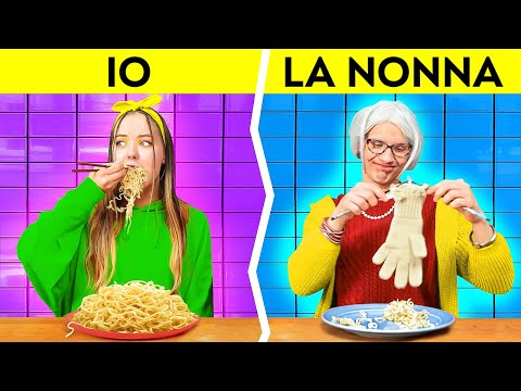 LA NONNA VS ME || COSE DIVERTENTI CHE FA LA NONNA - Musical per famiglie su La La Vita