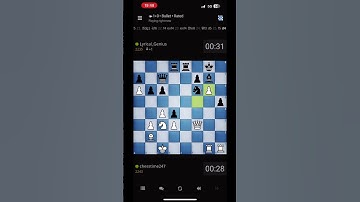 A fun bullet chess game! #chess #bulletgame #chessgame