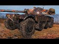 Panhard EBR 105 - 1 vs 6 - World of Tanks Gameplay