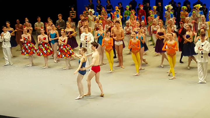 Выпускной концерт МГАХ.  070616. Времена года Ноймайера. поклоны