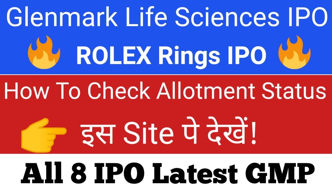 Rolex Rings IPO: Check allotment date and latest GMP