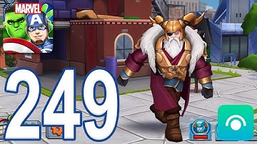 MARVEL Avengers Academy - Gameplay Walkthrough Part 249 - Level 31, Odin (iOS, Android)