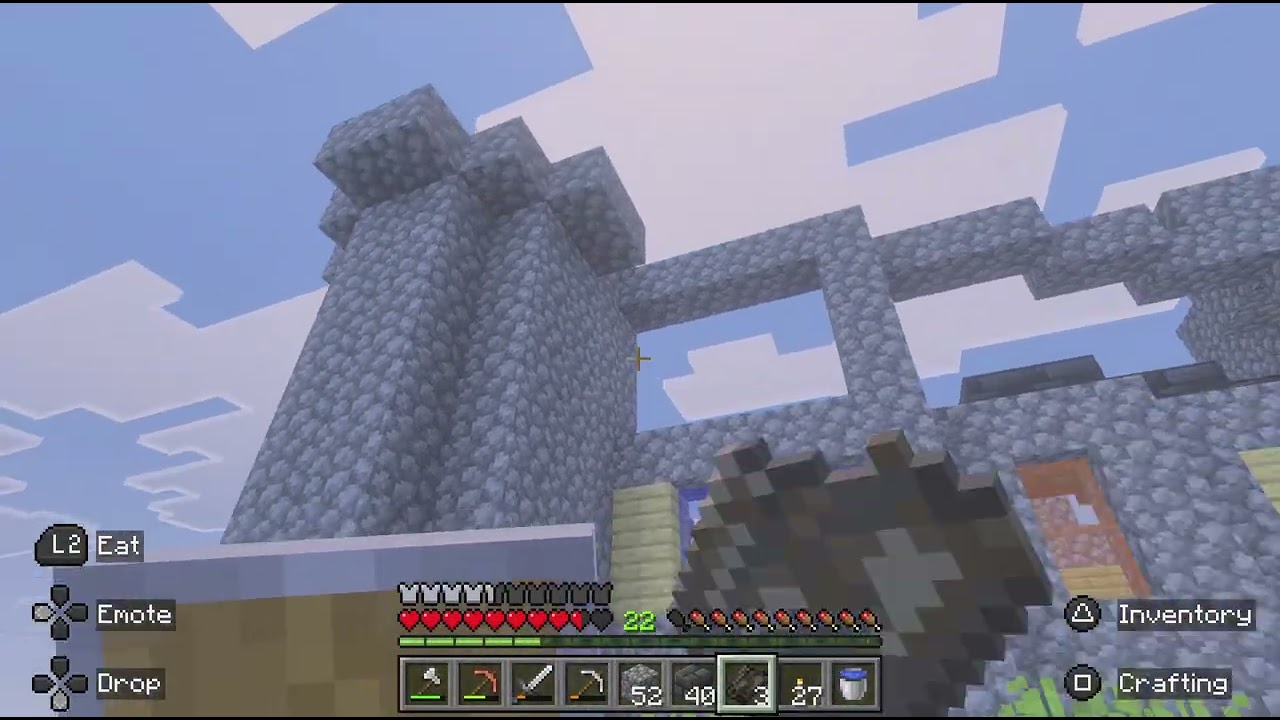 Minecraft_ps5 gameplay part 10 i played in2026 walkthrough survival mode i found cave