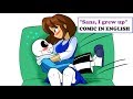 Sans, I Grew Up (FRANS) In My New Channel Angel Comics