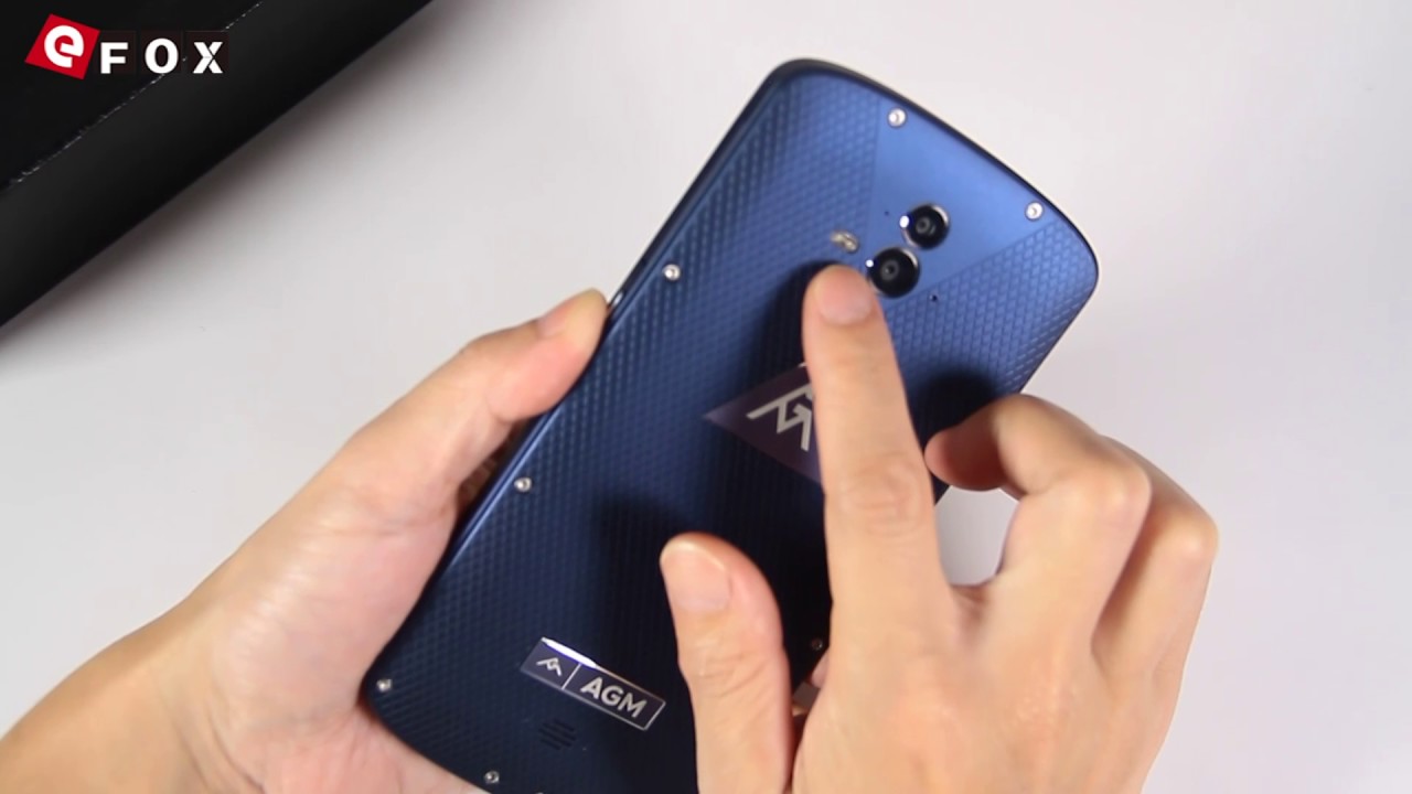 AGM X1 - IP68 Dust/Water Proof Smartphone Unboxing