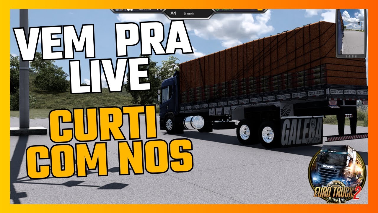 ETS2 versão 1.57 mapa EAA SIMULANDO O HORARIO #eurotrucksimulator2 #comboio #ets2
