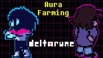 Kris and Susie Aura Farming - DELTARUNE Animation