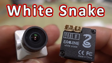 Eachine White Snake FPV Camera Review 📸