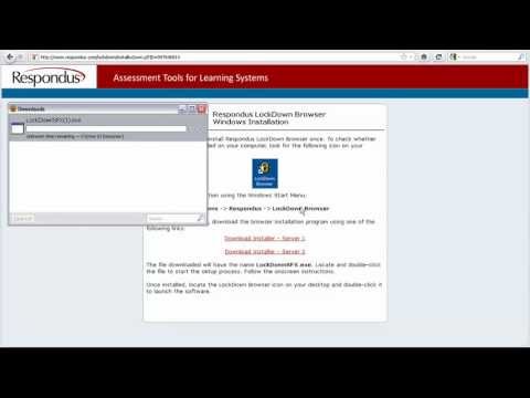 how to download respondus lockdown browser on a mac