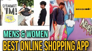 cheap online shopping app for men & women bewakoof.com screenshot 2