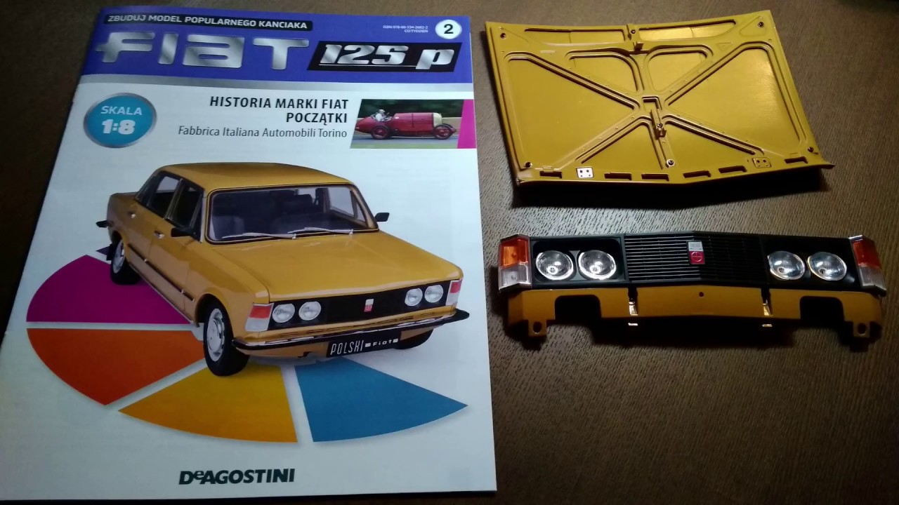 Fiat 125p odcinek 1 Model firmy De Agostini YouTube