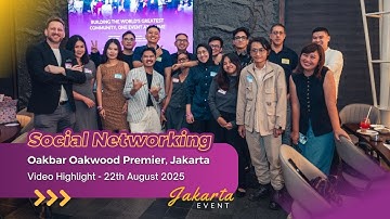 Social Expat - Jakarta Social Networking at Oak Bar, Kuningan Jakarta 22th September 2025