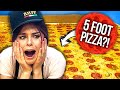We Make the World’s Biggest Pizza! (Foodie Trippin)