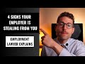 4 Signs Your Employer Is Stealing From You