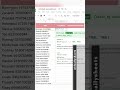How to separate cell data in Google Sheets! (the Split Formula) #spreadsheets