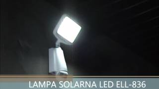 Lampa solarna ELL-836 całkowita nowość !!!!  www.lampysolar.pl