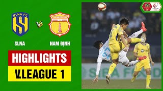 Highlights: SLNA - Nam Định | 