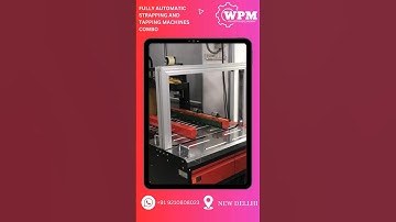 fully automatic Strapping and tapping machine combo #machine #shorts #delhi