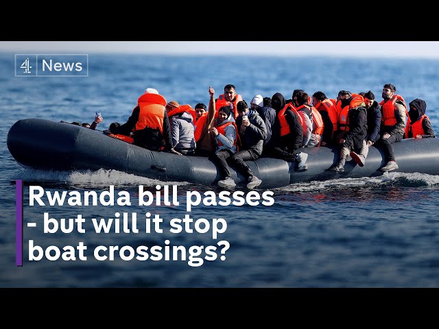 Five die crossing the Channel hours after Rwanda bill passes