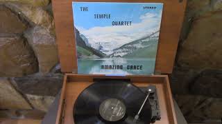 The Temple Quartet Amazing Grace LP Akron Baptist Temple Gospel QCA