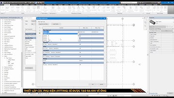 Revit: Setting Gas pipe & Drain pipe - Thiết lập ống Gas nước ngưng