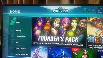 Paladins keeps logging back out OB59 PS4 bug.