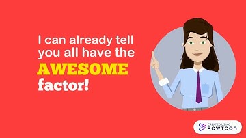 Animated Self Introduction Using Powtoon