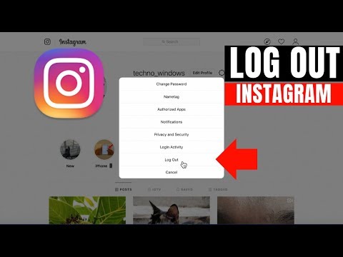 How To Log Out From Instagram On PC