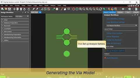 Using Aurora Via Wizard to Generate Coupled Via Models