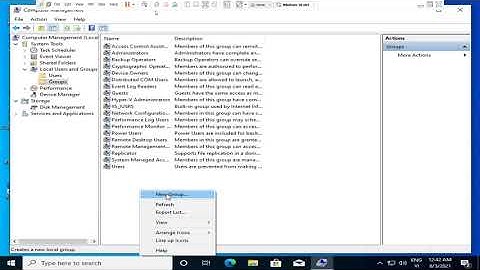 Phần 12: Hướng dẫn tạo User và Group and phân quyền trên Windows