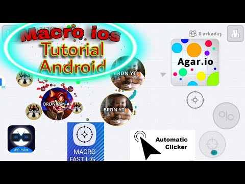 Agario Fast Macro Button Tutorial 2020-2021 (NO ROOT) Agario Macro Nasıl Yapılır - Agario Best Macro