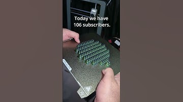 Day 1 of printing a Mini bot for every subscriber