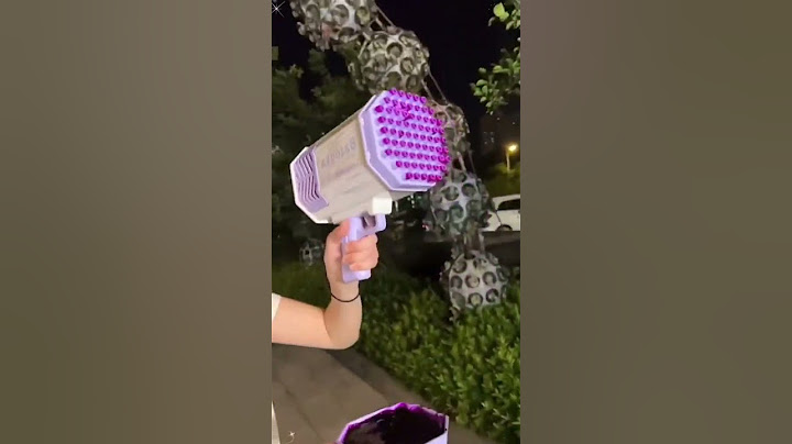 Pistola de bolha de sabão com luz#shorts
