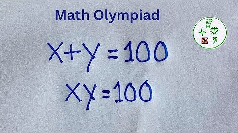 Math Olympiad | A Nice Algebra Problem | Can You Solve this ? ☝️