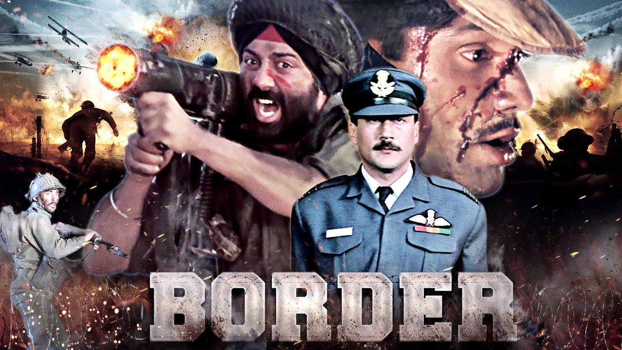 Sunny Deol  Border 4K Full Movie  Suniel Shetty Akshaye Khanna  90s Superhit Movie