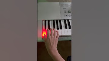 Casio LK-280 Diatonic Scale #piano #casio #shorts