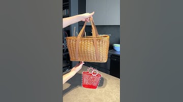 Túi đựng đồ đan mây cao cấp - Một giải pháp lưu trữ đa năng và vô cùng thiết thực