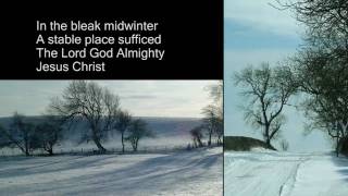 In the bleak midwinter