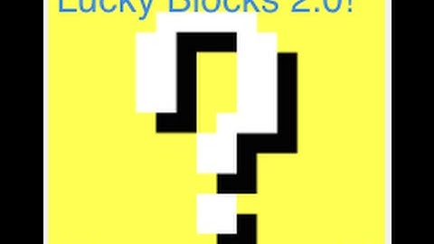 Minecraft One Command Block Creation | Lucky Blocks 2 0!