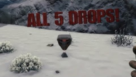 ALL 5 CRYSTAL ISLES SNOW DROPS | Ark Survival Evolved