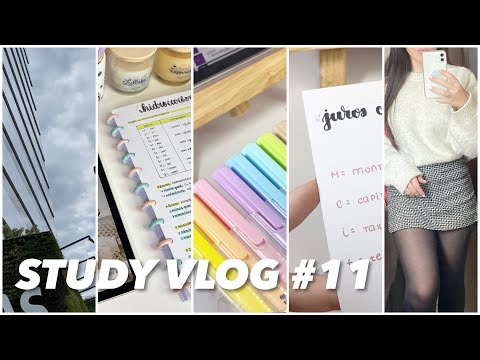 STUDY VLOG#11 | estudos, shopping, cafeteria, comidinhas, bate-papo e +