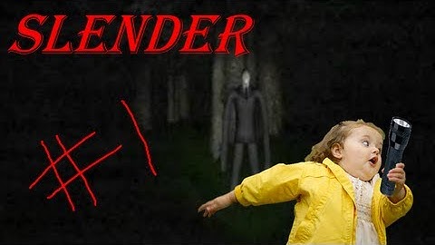 Slender Game Part 1 - Scariest Horror Game EVER