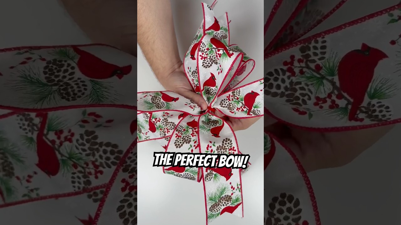 Become a bow master with this easy bow technique! 🎀 #shorts #diy #bows #decor #homedecor