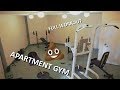 Apartment gym leg Workout