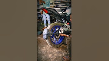 R15m remove tail tidy | biker | bike video | rider | sports bike | yamaha bikes | #shortsfeed